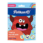 Foamy Pelikan moldeable rojo 50g