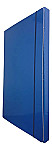 Caja oficio con elastico fibra color azul lomo 2,5