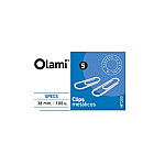 Clips Olami metal Nº5 38mm 100 u