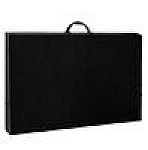 Maletin plast. Dello A3 c/manija y elast. negro