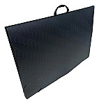 Maletin plast. Dello A2 c/manija y elast. negro