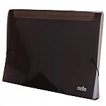 Clasificador plast. Dello A4 12 div. ahumado