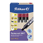 Marcador  Pelikan 440 permanente rojo