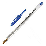 Bolig. Bic cristal azul