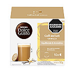 Cápsula Dolce Gusto café lait vainilla x10