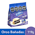 Galletita Oreo bañada choco blanco 119g