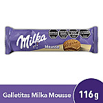 Galletita Milka mousse 116g vainilla